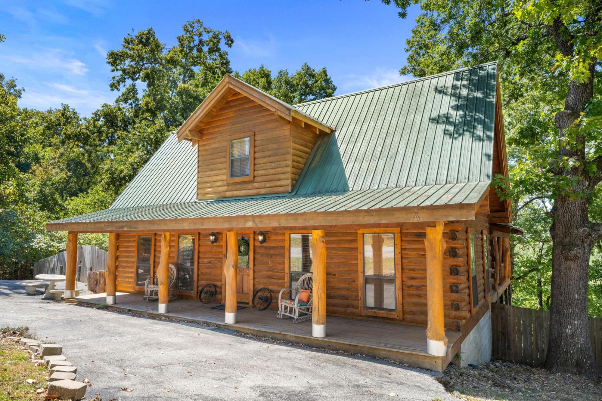 The Lazy K Cabin Cabin Branson Exterior foto