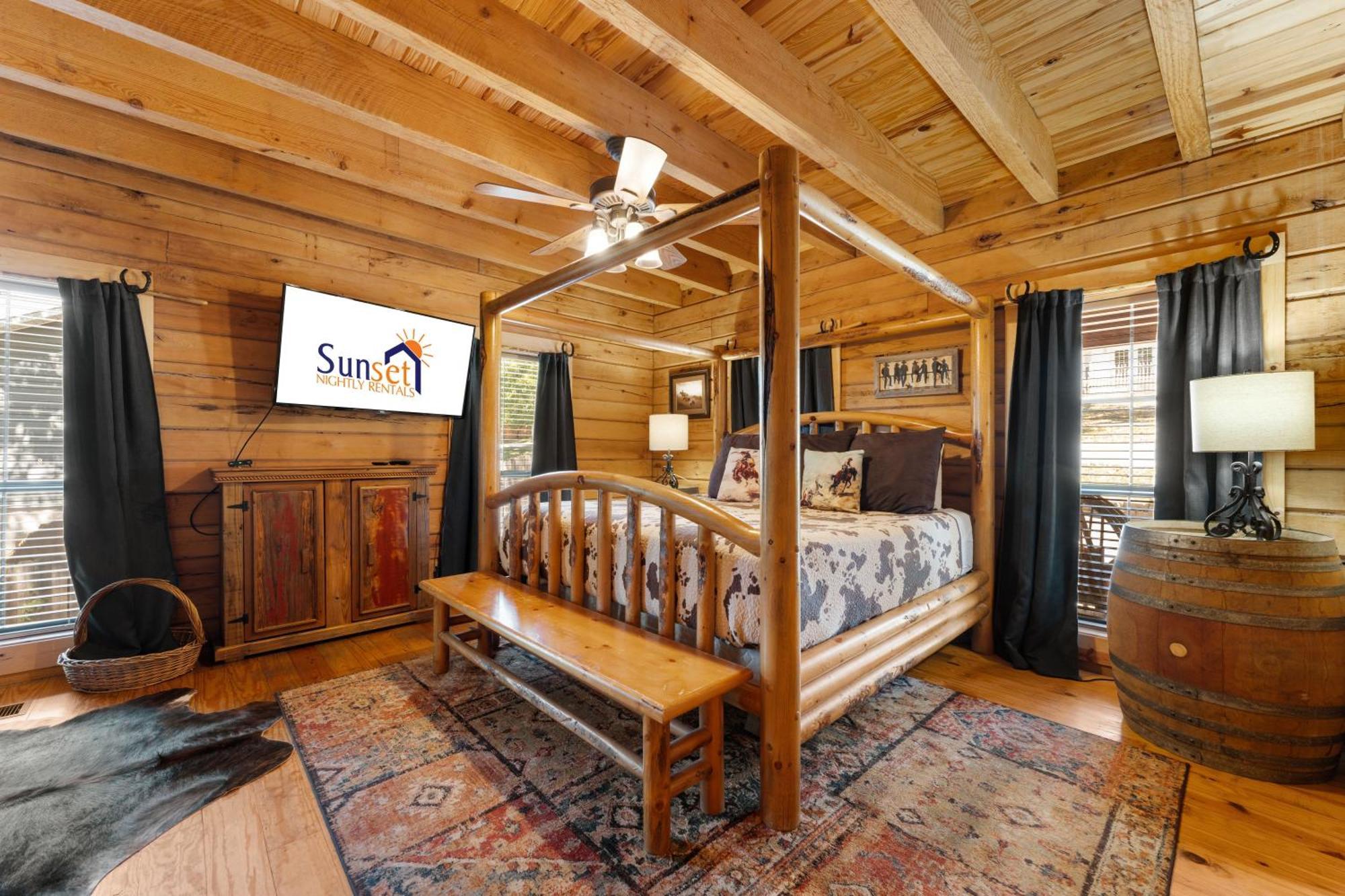The Lazy K Cabin Cabin Branson Exterior foto