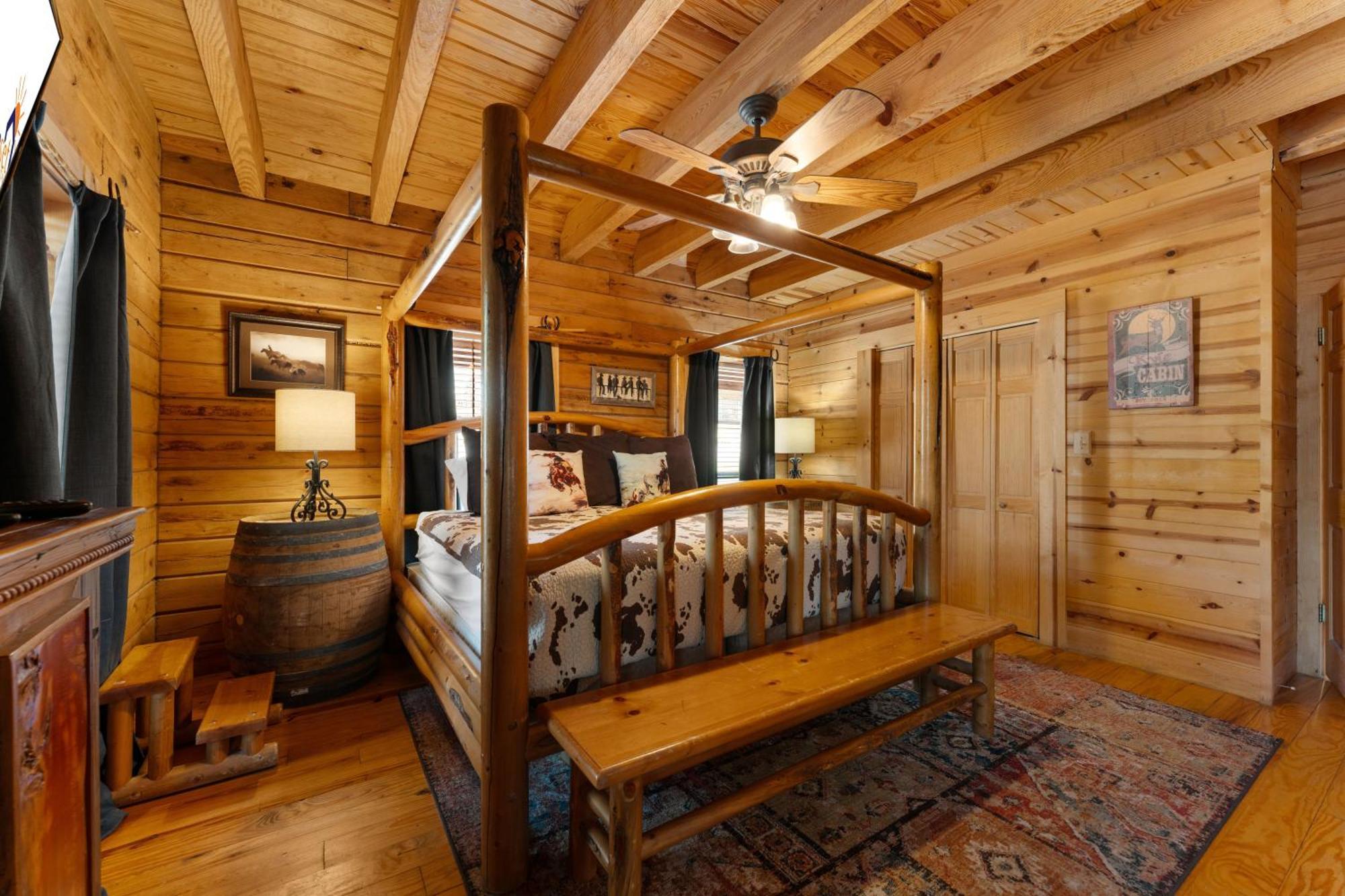 The Lazy K Cabin Cabin Branson Exterior foto