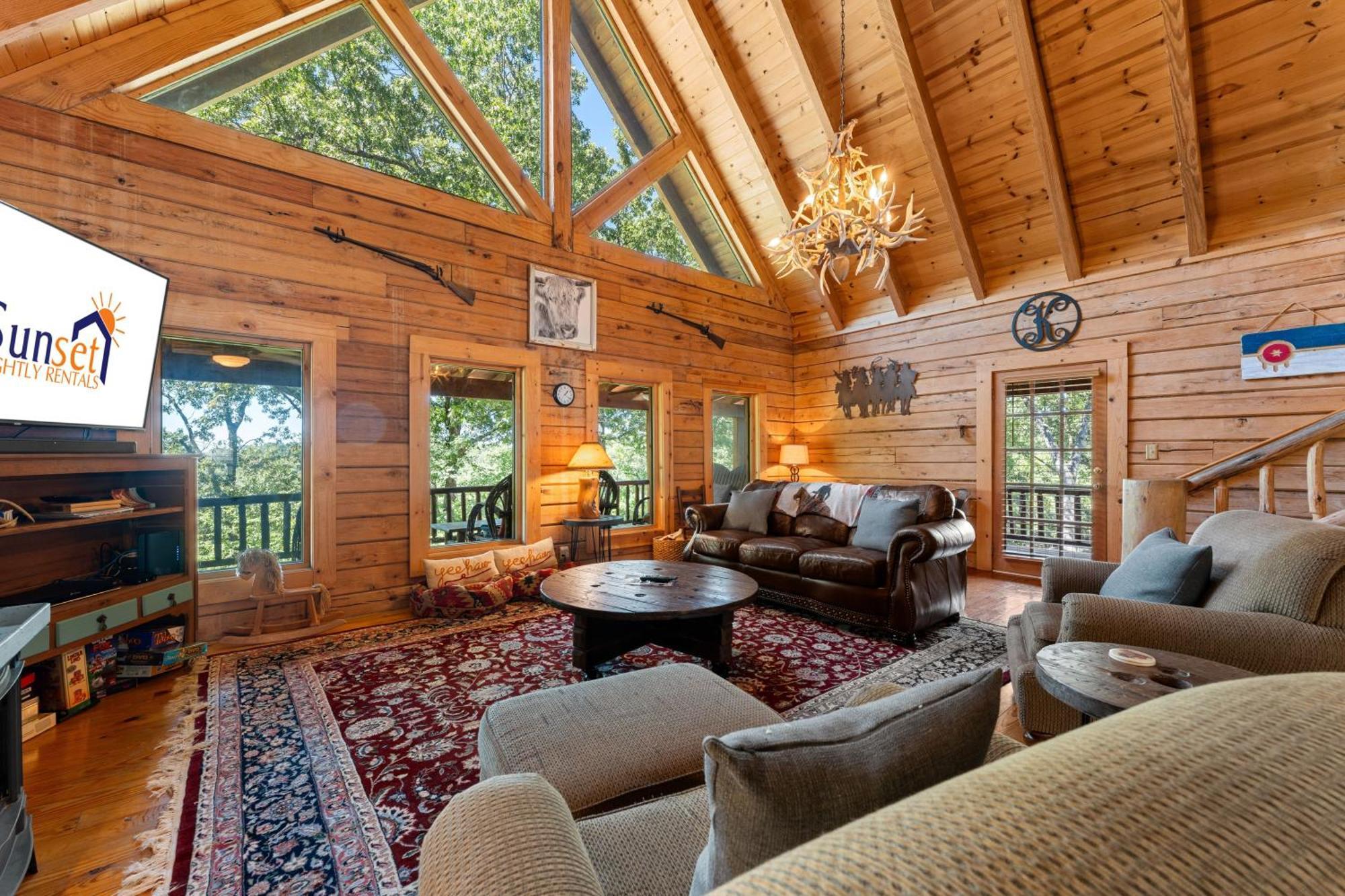 The Lazy K Cabin Cabin Branson Exterior foto